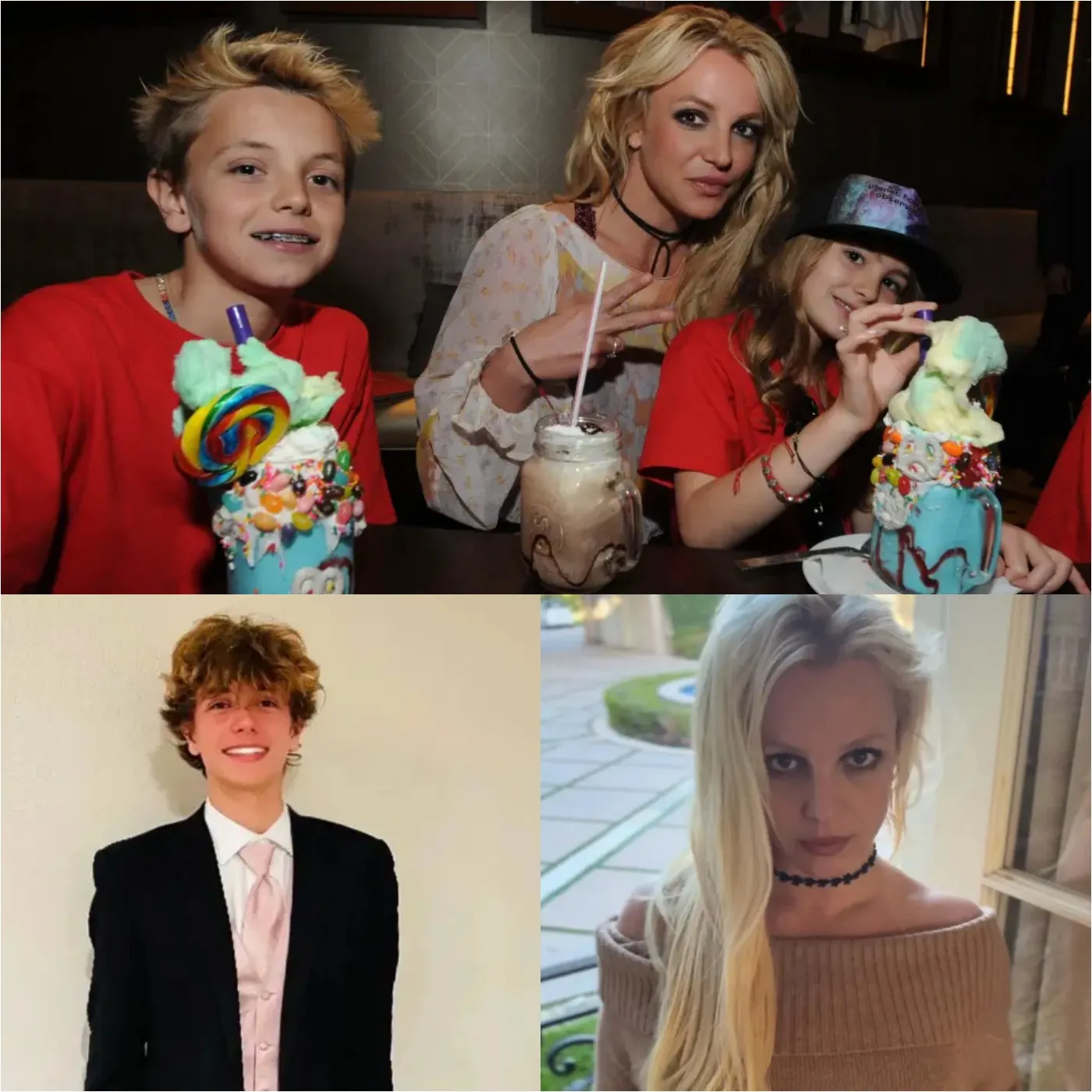 Although Britney Spears and her son Jayden share an emotional reunion, tensions still exist.