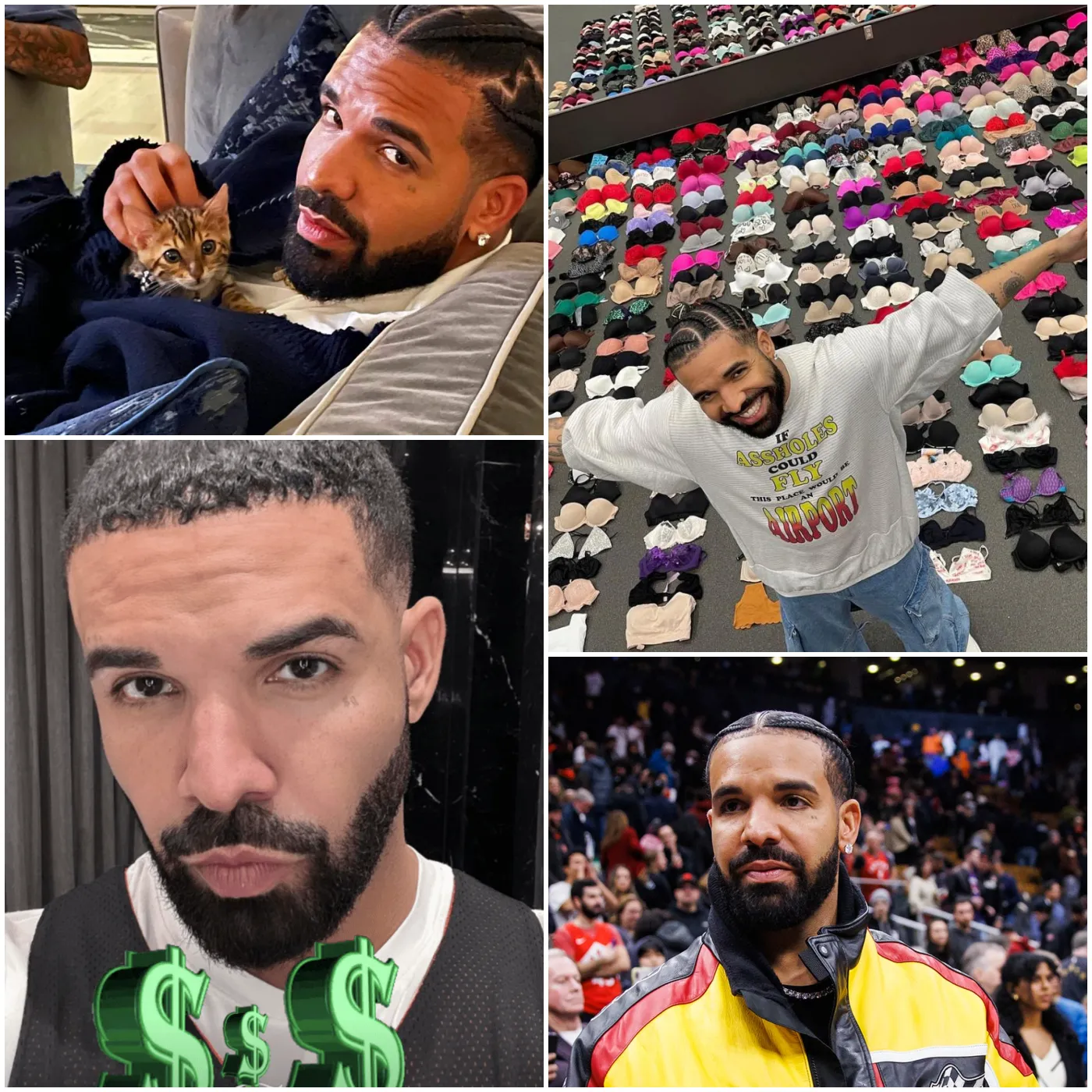Drake debuts new hairstyle after facing criticism, will he make the same mistake again this time?