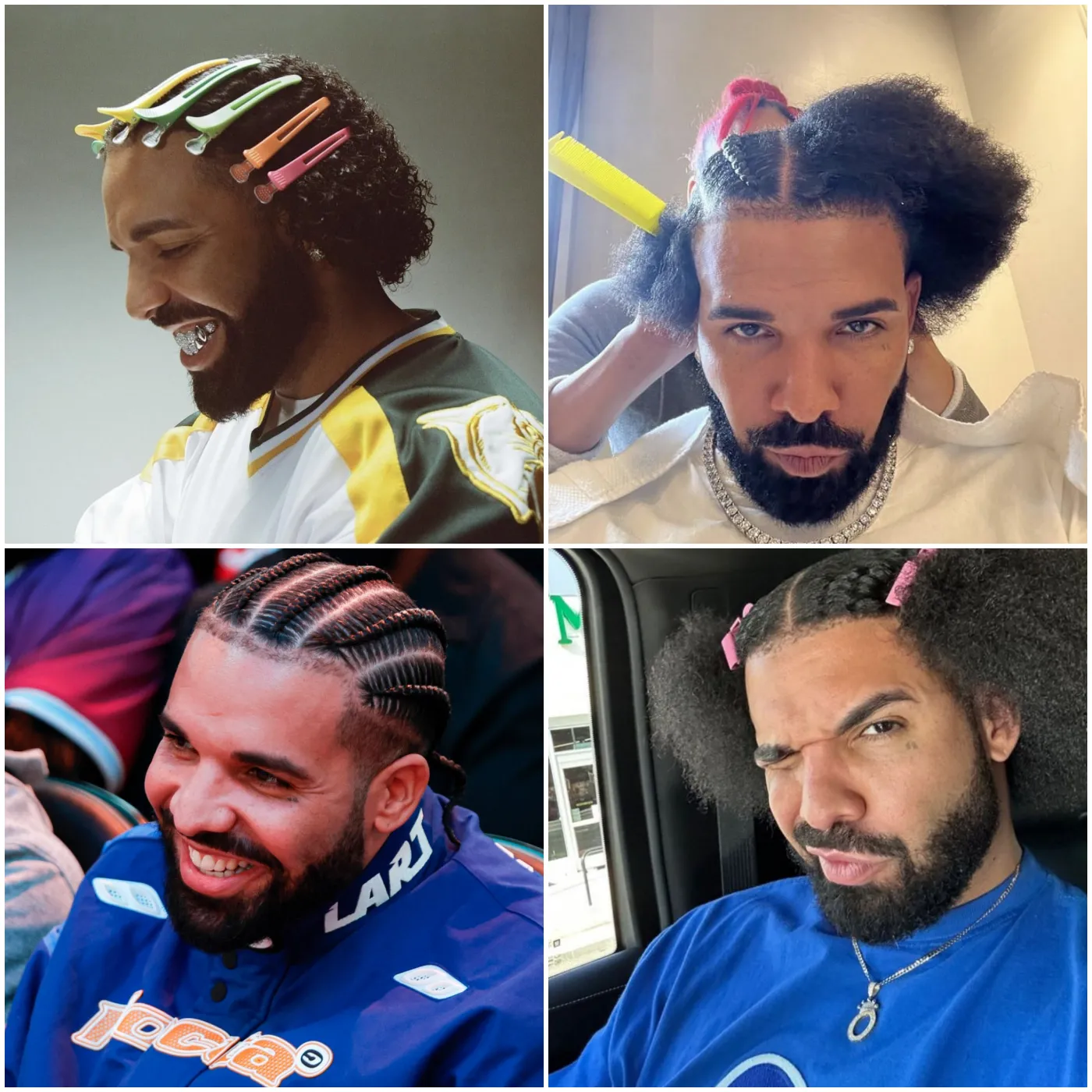 Drake debuts new hairstyle after facing criticism, will he make the same mistake again this time?