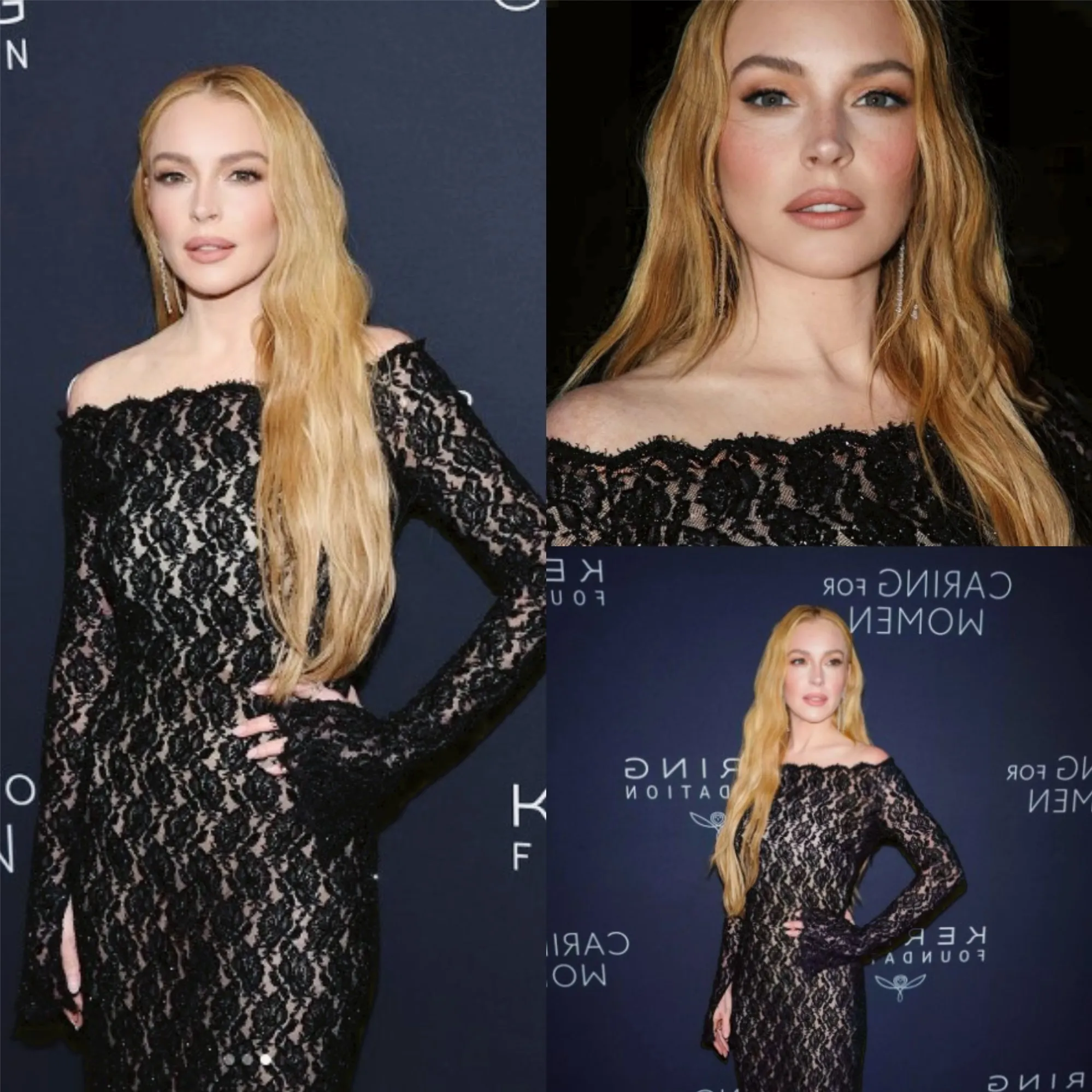 Lindsay Lohan Attracts Attention With Sexy Black Dress At The Premiere Of Our Little Secret In New York 3 Lindsay Lohan Attracts Attention With Sexy Black Dress At The Premiere Of Our Little Secret In New York