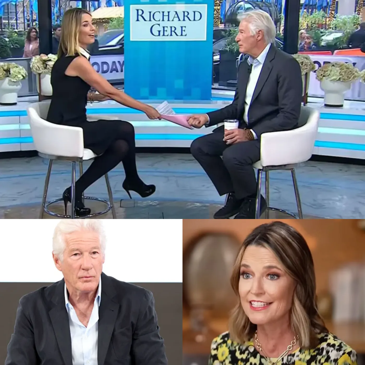 Savannah Guthrie Scolds Richard Gere for Rude Behavior