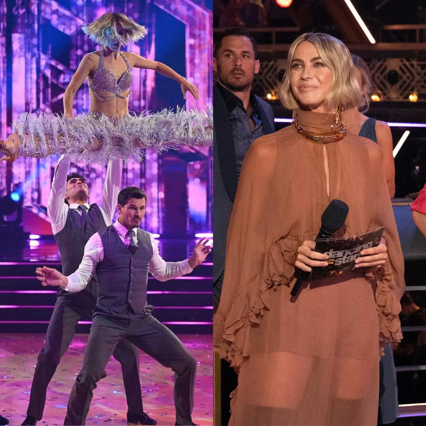 Julianne Hough Strips Down on "Dancing With the Stars"