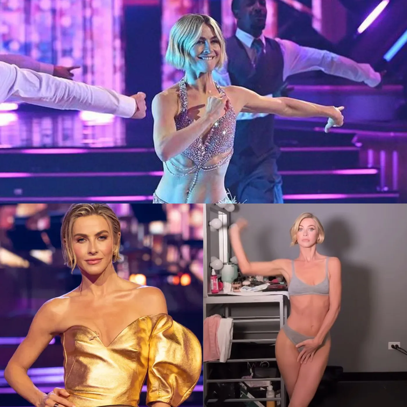 Julianne Hough Strips Down on "Dancing With the Stars"