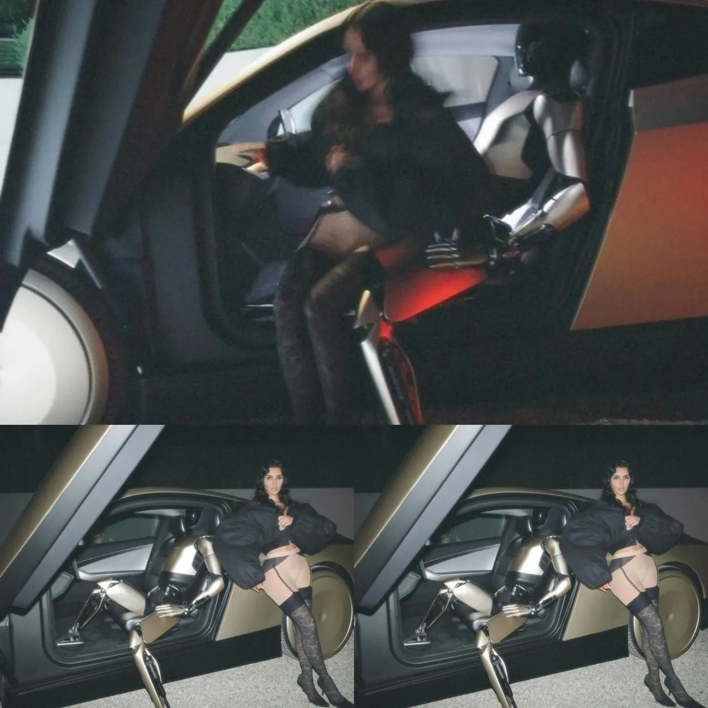 Kim Kardashian leaked "nude photos" with Elon Musk's robot 3 Kim Kardashian leaked "nude photos" with Elon Musk's robot