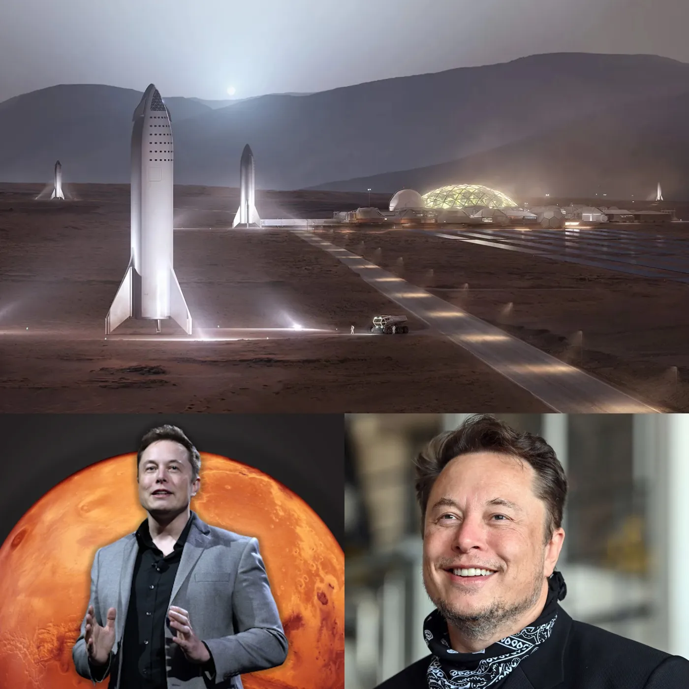 Elon Musk has built a secret Underground City on Mars for the elite