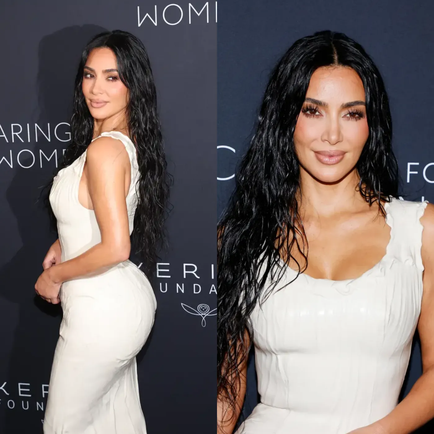 KIM KARDASHIAN "SHOWS OFF" her $80 MILLION DIAMOND RING next to a CHEAP TESLA ROBOT