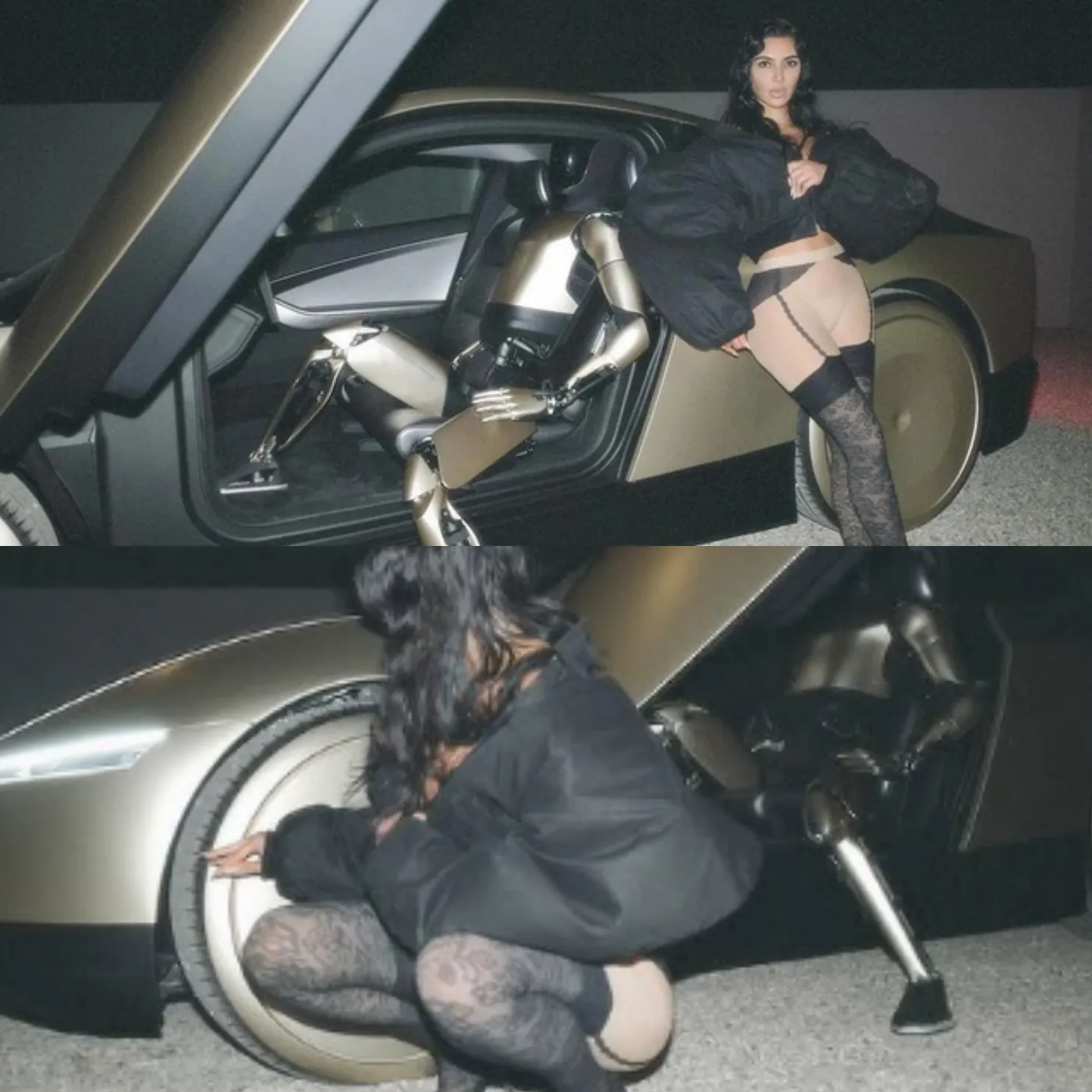 SHOCK: Kim Kardashian Turns Robot Into Sexy Photo "Subject"!