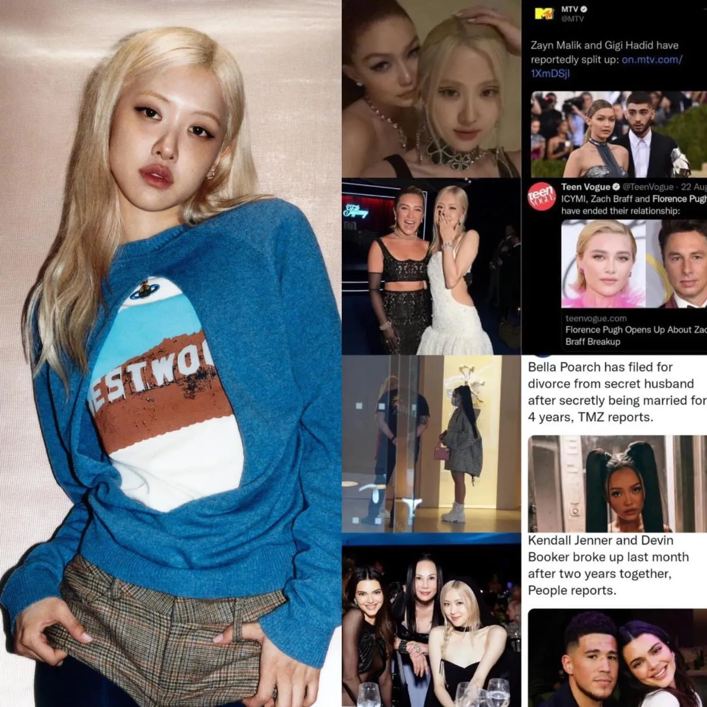 ROSÉ DOESN’T LIKE THE "ROSÉ CURSE" JOKE