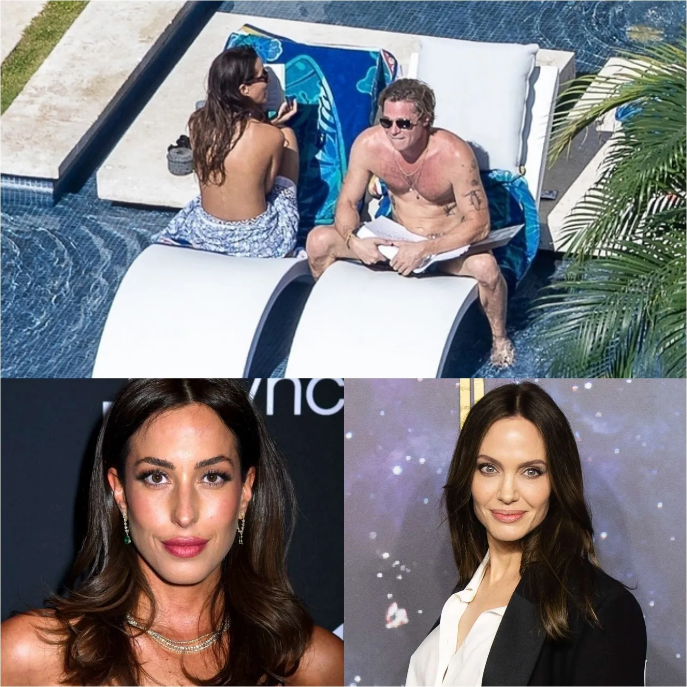 In public, Brad Pitt calls Angelina Jolie a "bad wife" in comparison to Ines de Ramon.