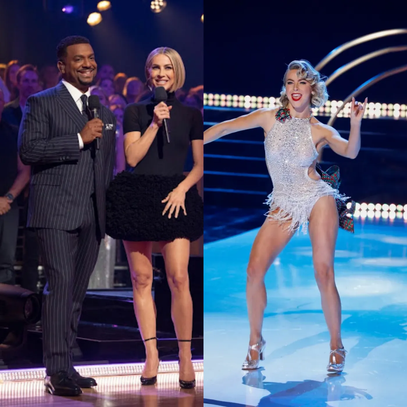 Julianne Hough "undressed" on the DWTS stage, delivering an unparalleled and frightening performance!