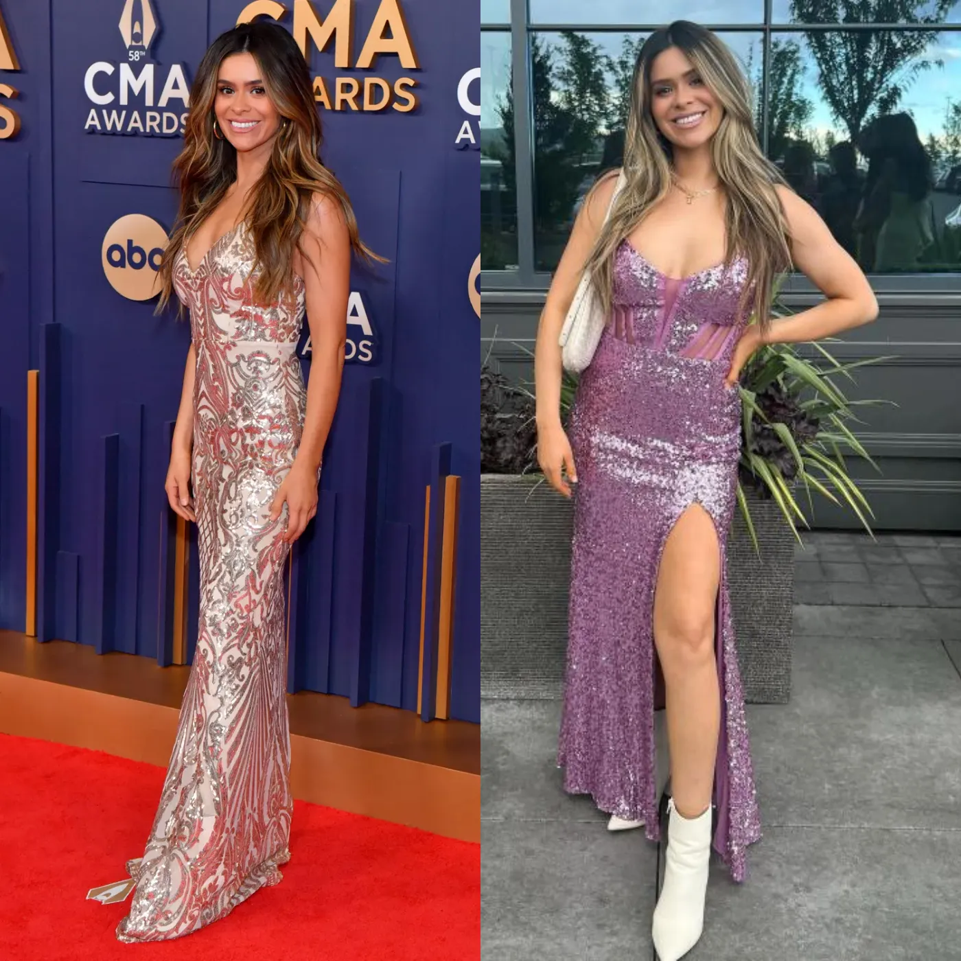 Taylor Frankie Paul Shines Bright in a Stunning Sequin Gown at the 2024 CMA Awards 2 Taylor Frankie Paul Shines Bright in a Stunning Sequin Gown at the 2024 CMA Awards