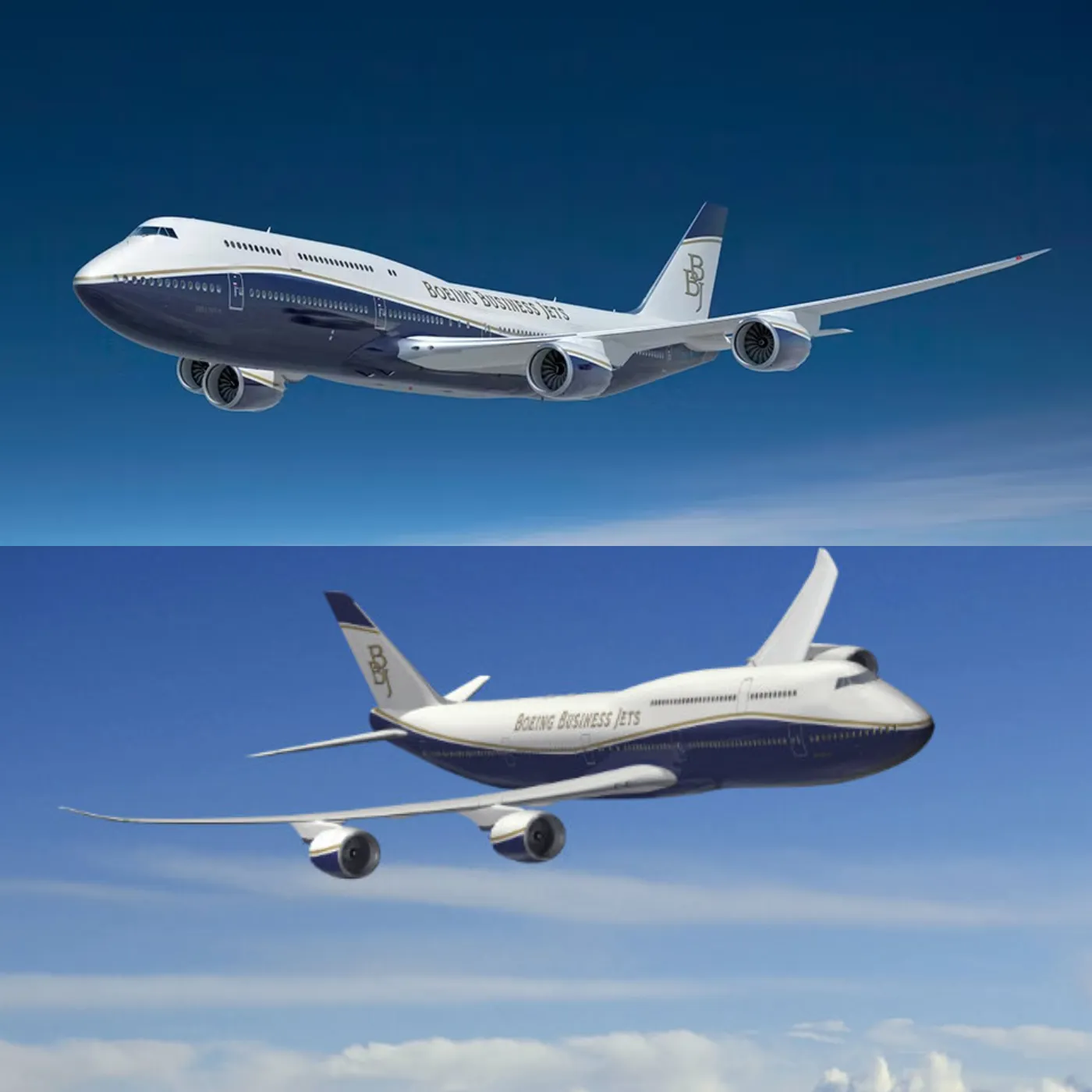 Boeing 747 Private Jet, A Luxurious Private Jet, Offering Top-Tier Comfort and Class 2 Boeing 747 Private Jet, A Luxurious Private Jet, Offering Top-Tier Comfort and Class
