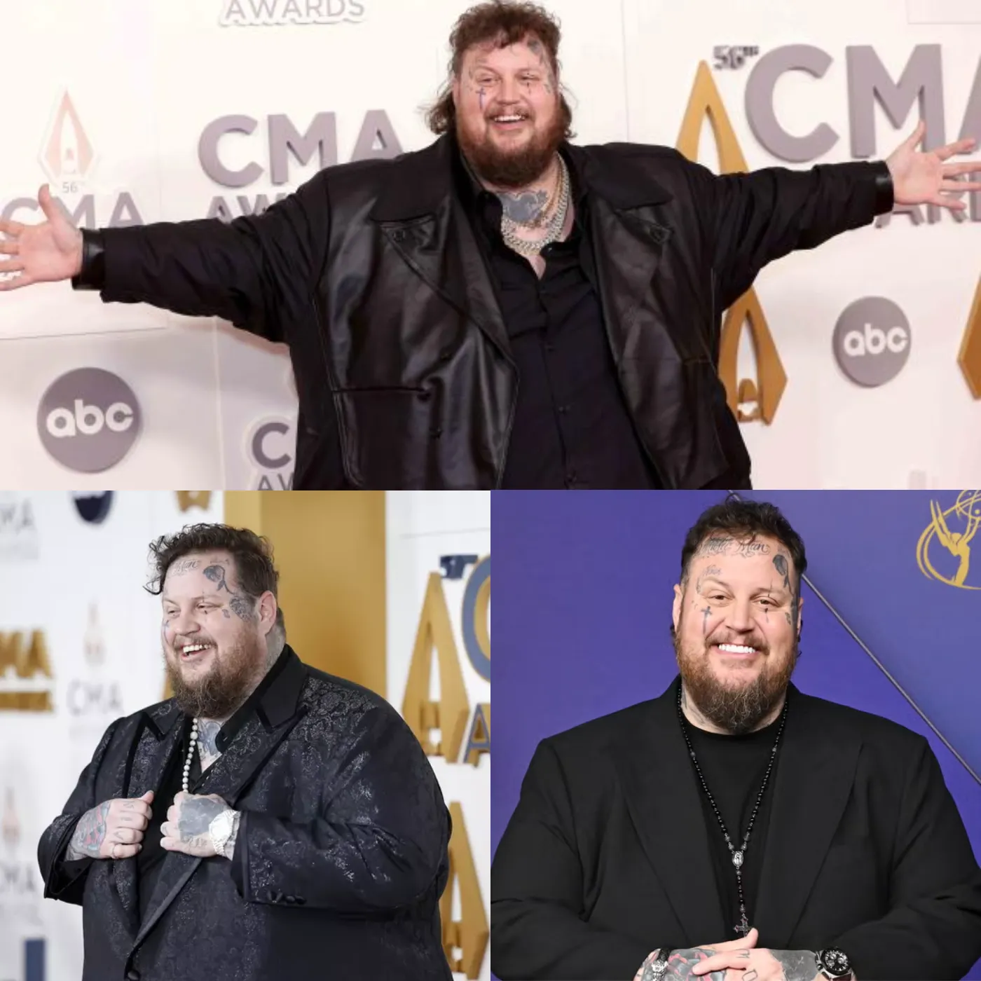 Jelly Roll Reacts to Her People Cover on the 2024 CMA Awards Red Carpet: 'This Is Unbelievable!'