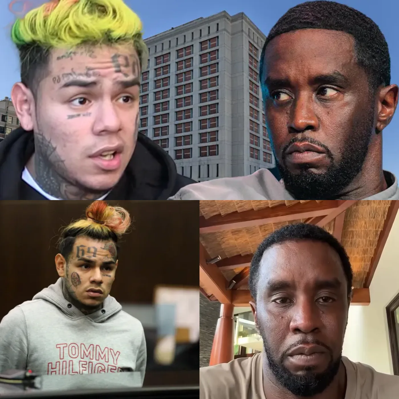 Tekashi 6ix9ine and Diddy - An Unlikely Prison Couple 