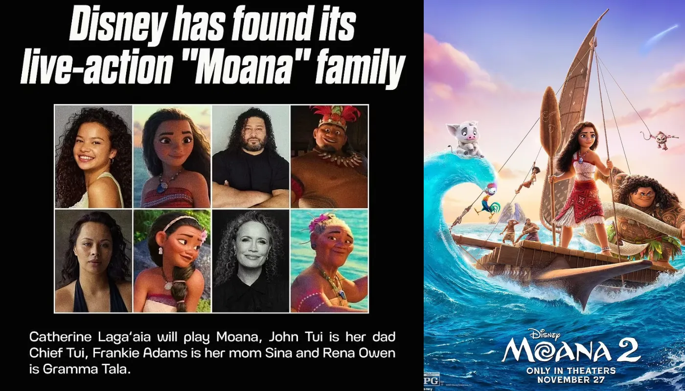 First Look: Dwayne 'The Rock' Johnson as Maui in Disney’s Moana Live-Action Remake