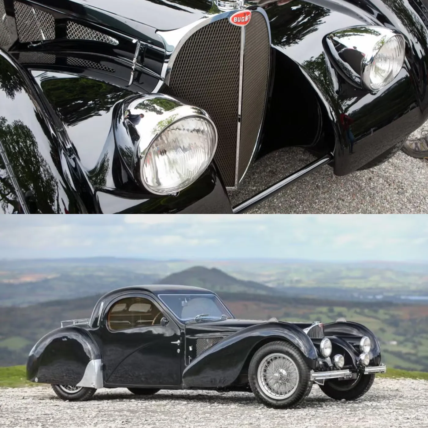1937 Bugatti Type 57SC Atalante, A Luxurious Classic Car, Every Collector’s Dream