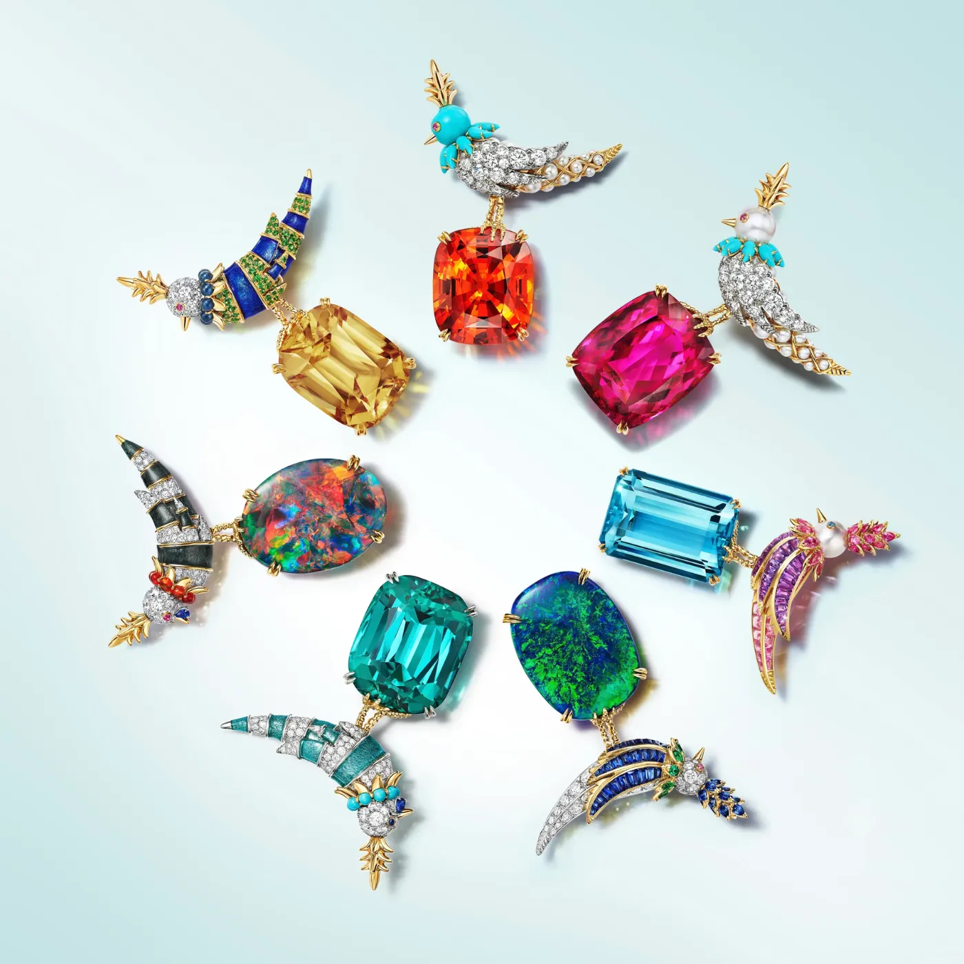 Jean Schlumberger Tiffany Bird on a Rock Brooch, A Fine Art Jewelry Piece, Celebrating Grace and Elegance
