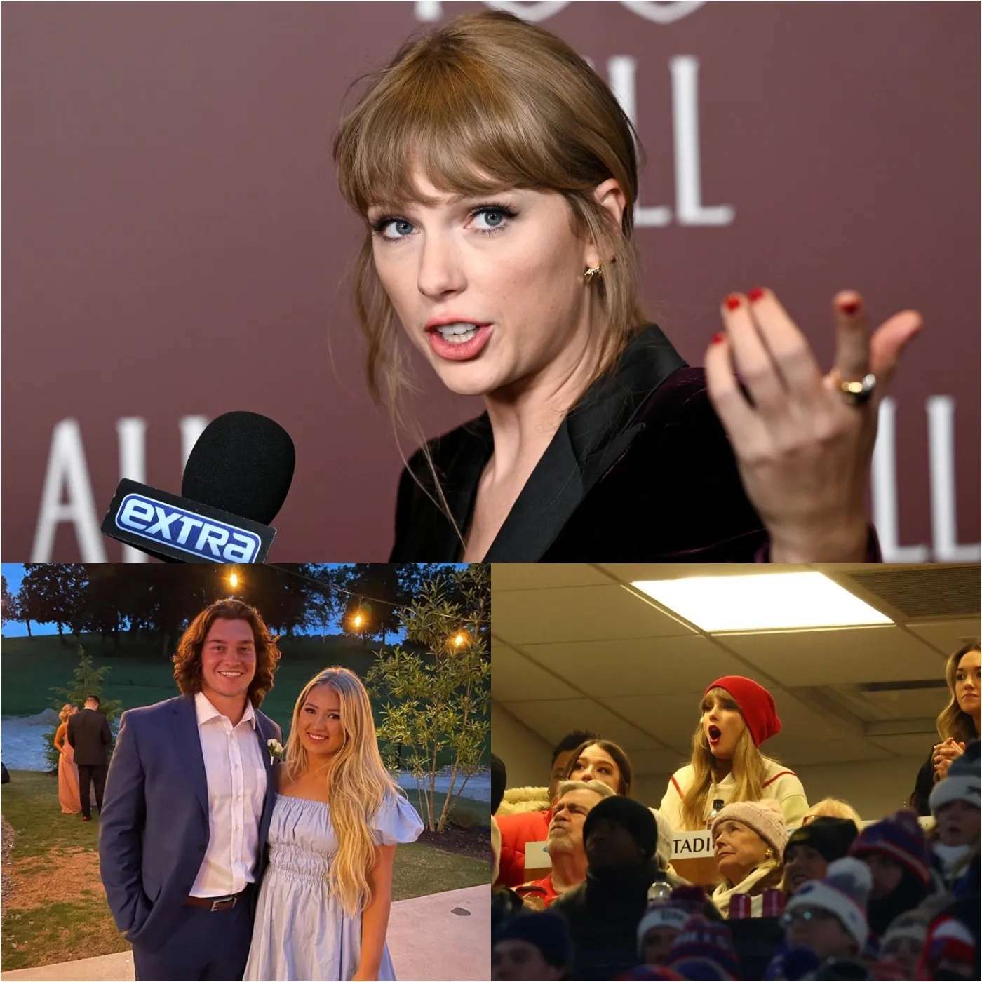 Taylor Swift's post following the Bills star's wife's victory over the Chiefs has drawn criticism.