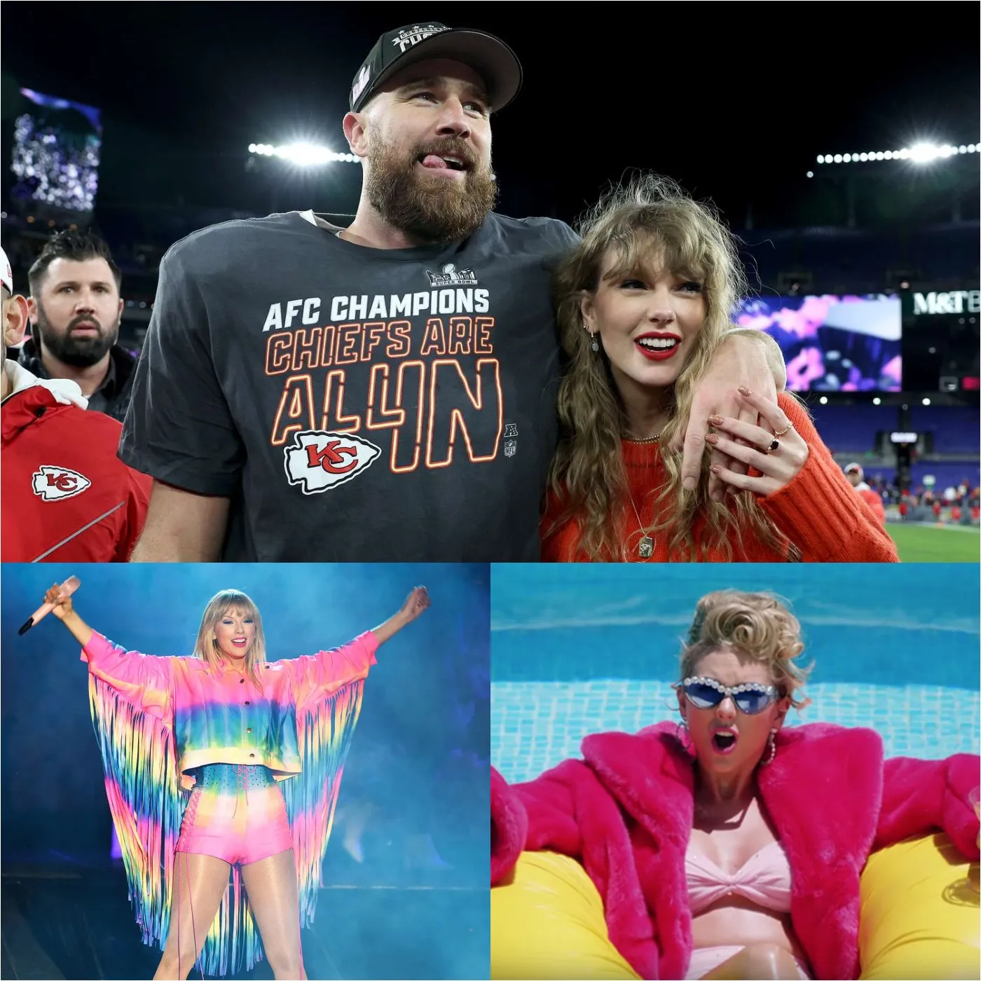 After coming out as a lesbian, Taylor Swift reveals that her relationship with Travis Kelce was a cover-up.
