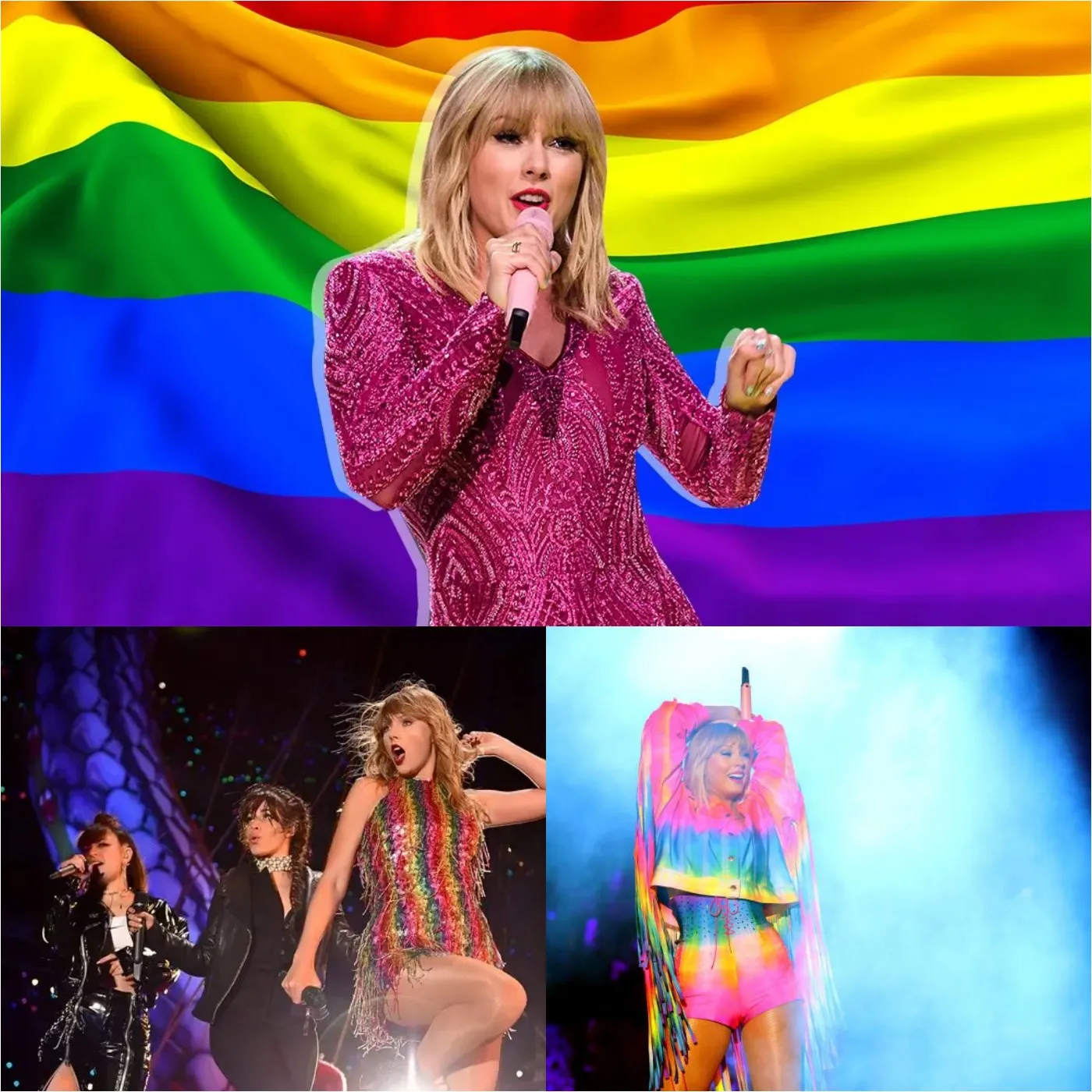 After coming out as a lesbian, Taylor Swift reveals that her relationship with Travis Kelce was a cover-up.