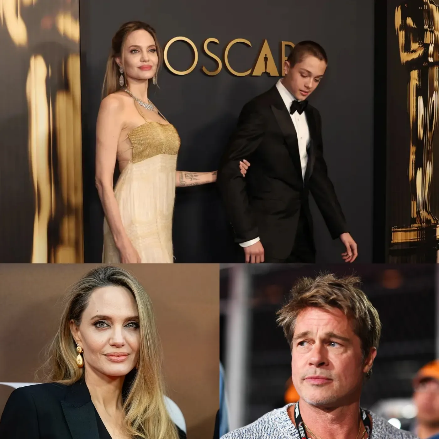 Angelina Jolie took her son Knox to the Governors Awards to make Brad Pitt angry