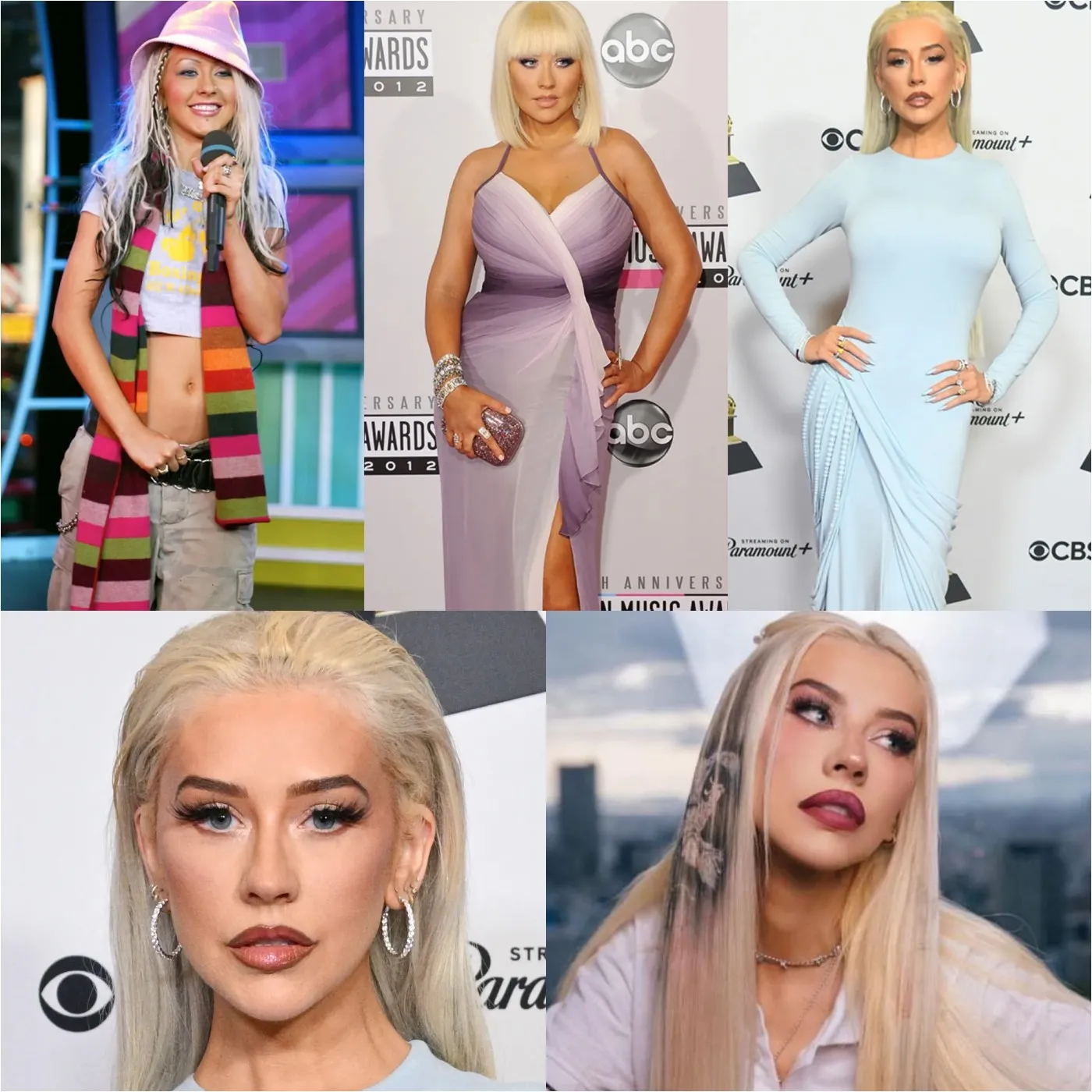 Fan Criticism of Christina Aguilera for Excessive Plastic Surgery and Loss of Her Idol Image