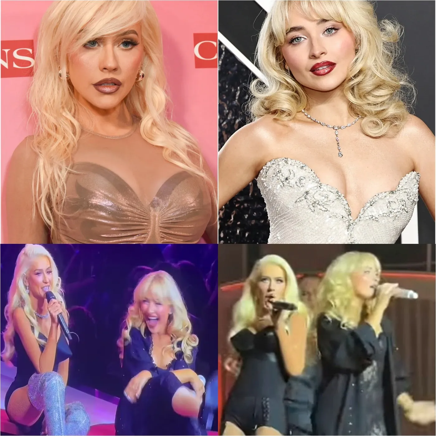 Christina Aguilera Claims Sabrina Carpenter's New Album is a Copycat Product