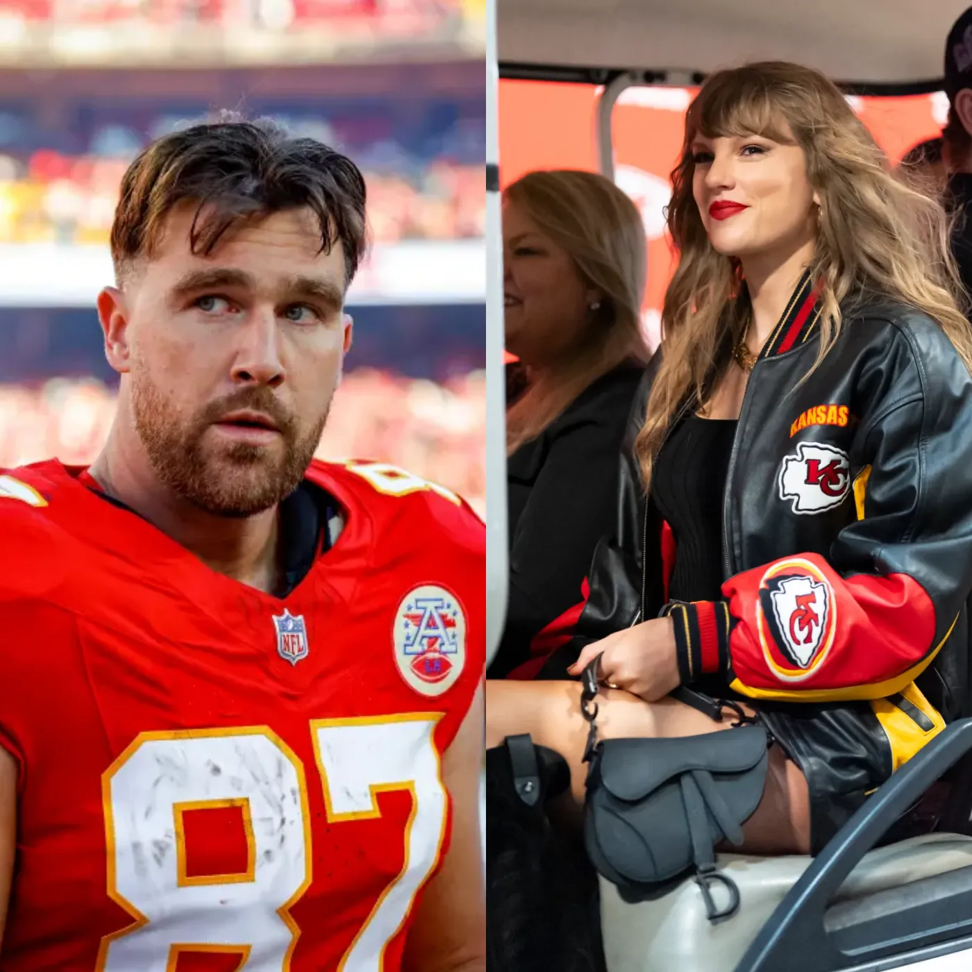 The Chiefs leader responds to rumors that Taylor Swift and Travis Kelce's relationship is a 'marketing strategy'.