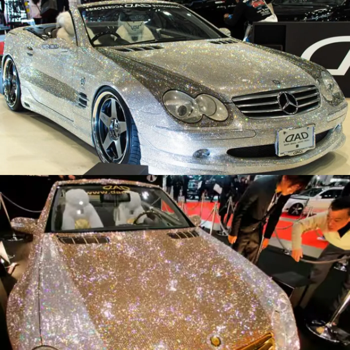 Mercedes-Benz SL600 Diamond Car - A Symbol of Extravagance in Sports Cars 4 Mercedes-Benz SL600 Diamond Car - A Symbol of Extravagance in Sports Cars