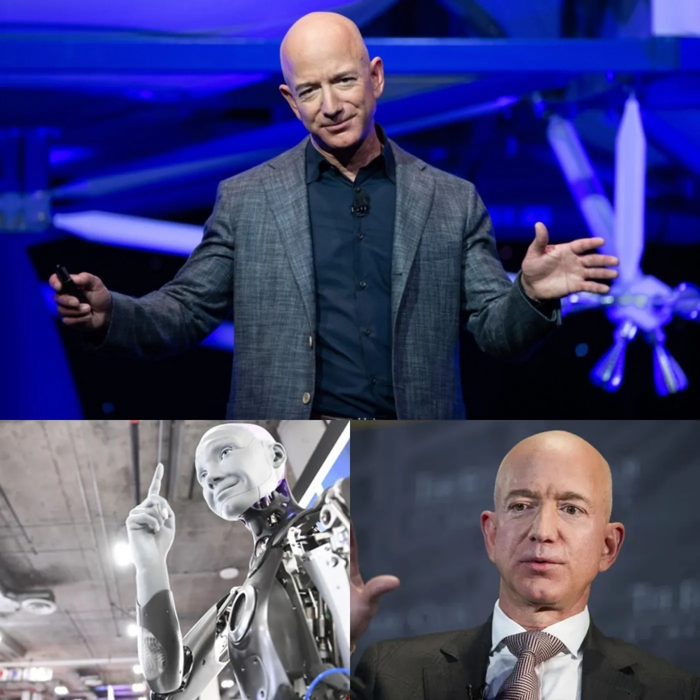 Jeff Bezos owns an army of AI Robots