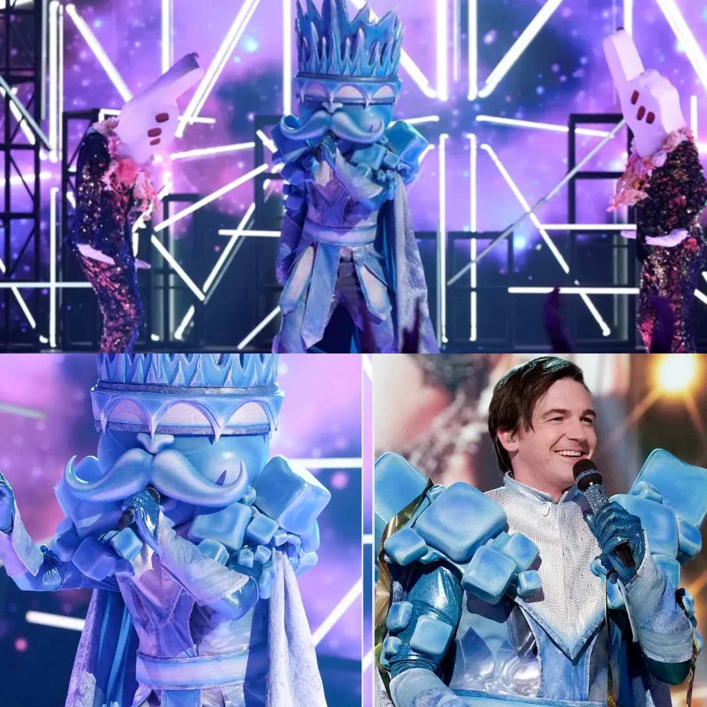 Drake Bell Unmasked as 'The Masked Singer's Ice King, Stunning Fans with a Nickelodeon Flashback