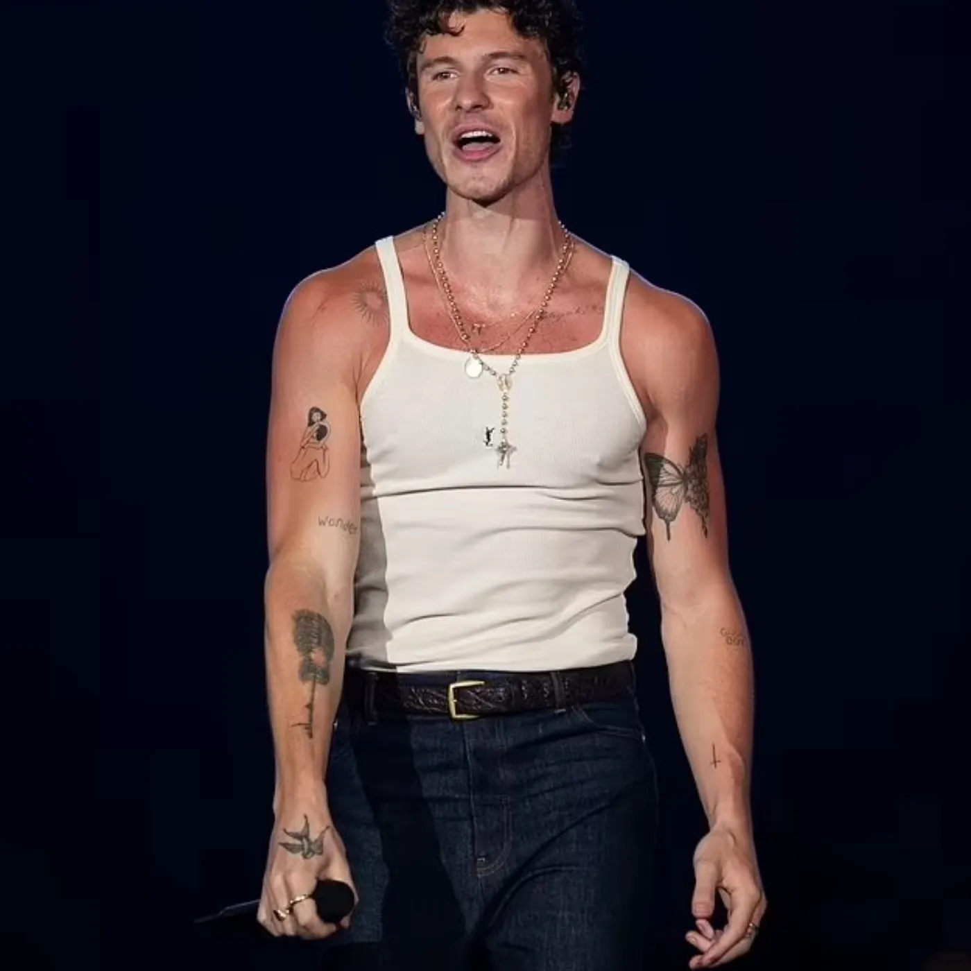 Shawn Mendes Reflects on His Evolving Identity in Candid Onstage Moment