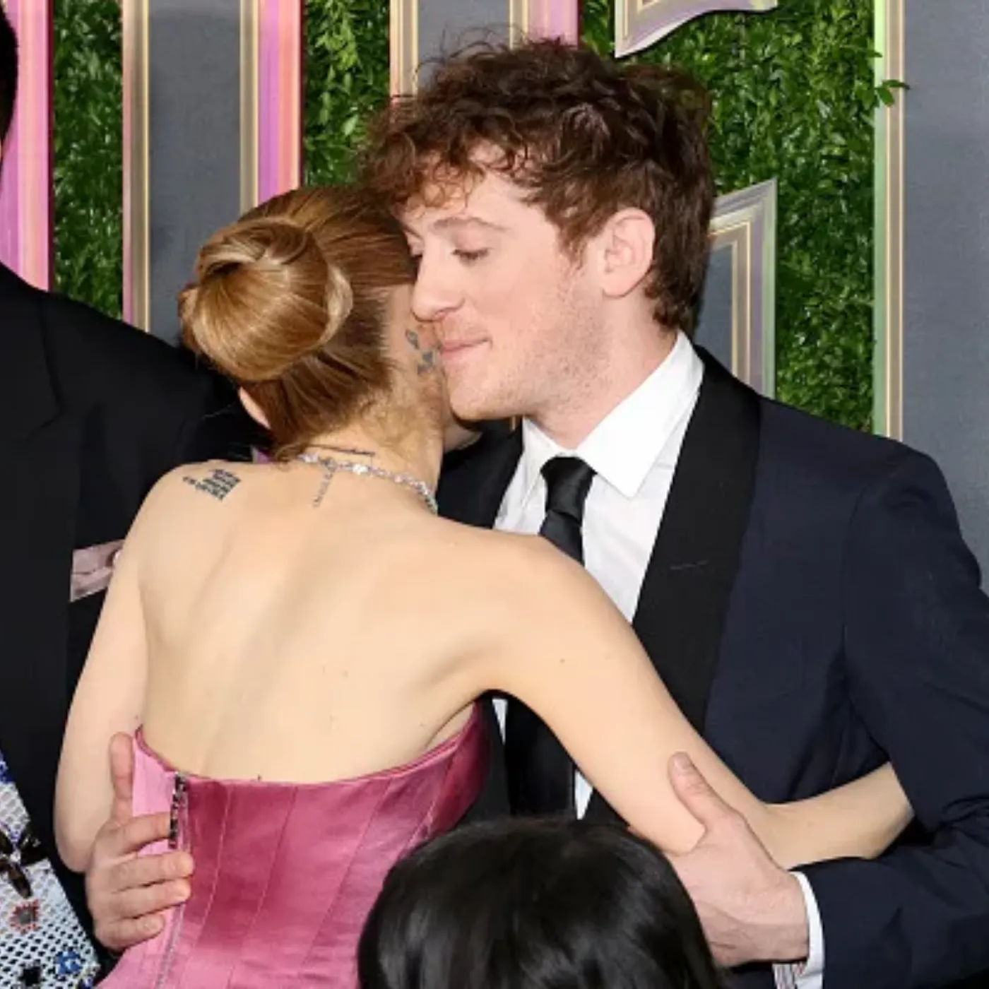 Ariana Grande’s Boyfriend Ethan Slater Slips on Rain-Soaked Floor at Wicked UK Premiere