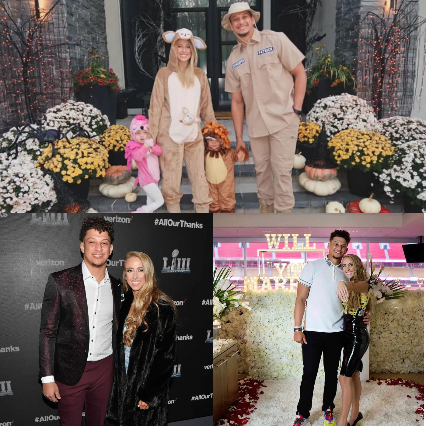 Patrick Mahomes Sends Pregnant Wife Brittany a Rose Bouquet