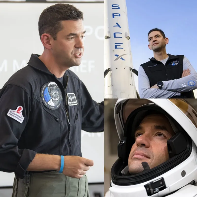 How rich is the billionaire who just completed the first civilian spacewalk?