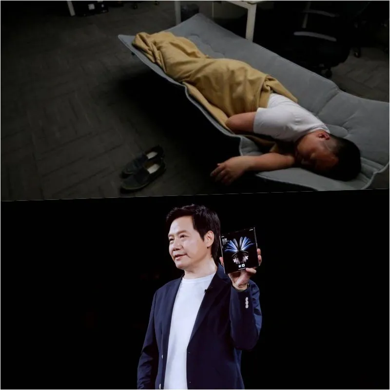 Xiaomi CEO Lei Jun: 'Sleeping on the Factory Floor Was Staged' 3 Xiaomi CEO Lei Jun: 'Sleeping on the Factory Floor Was Staged'