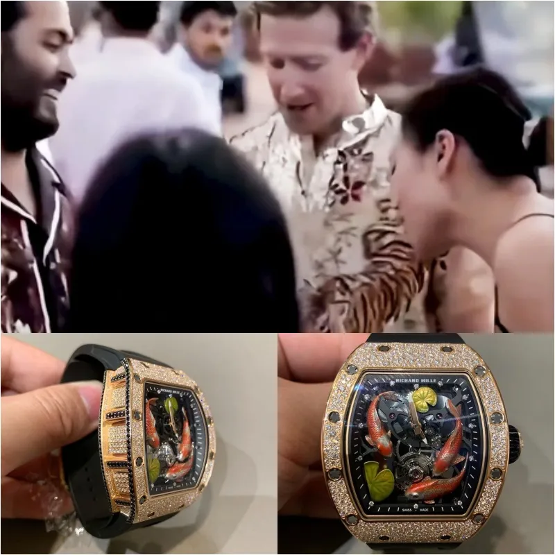 Mark Zuckerberg's Million-Dollar Watch Admiration: The Richard Mille RMS10 Asia Tourbillon Koi