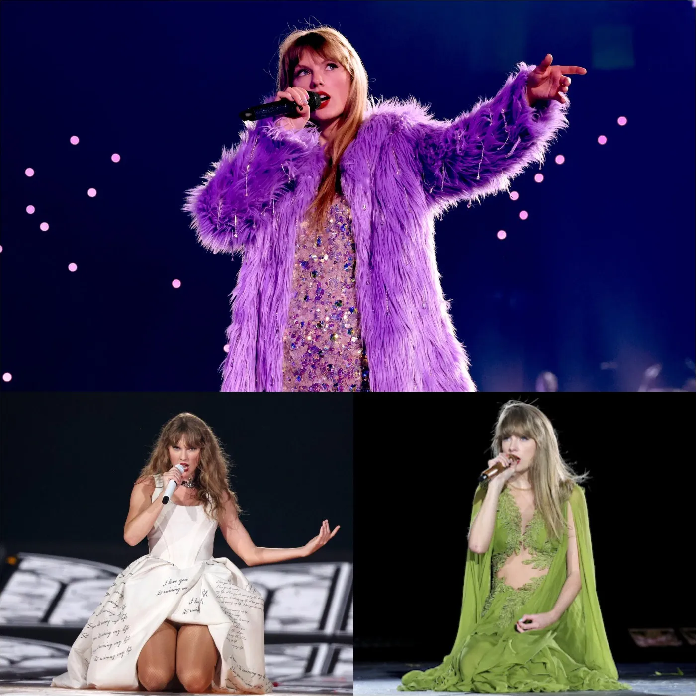 When Taylor Swift's father criticizes her voice during her Eras Tour, she surprises her fans.