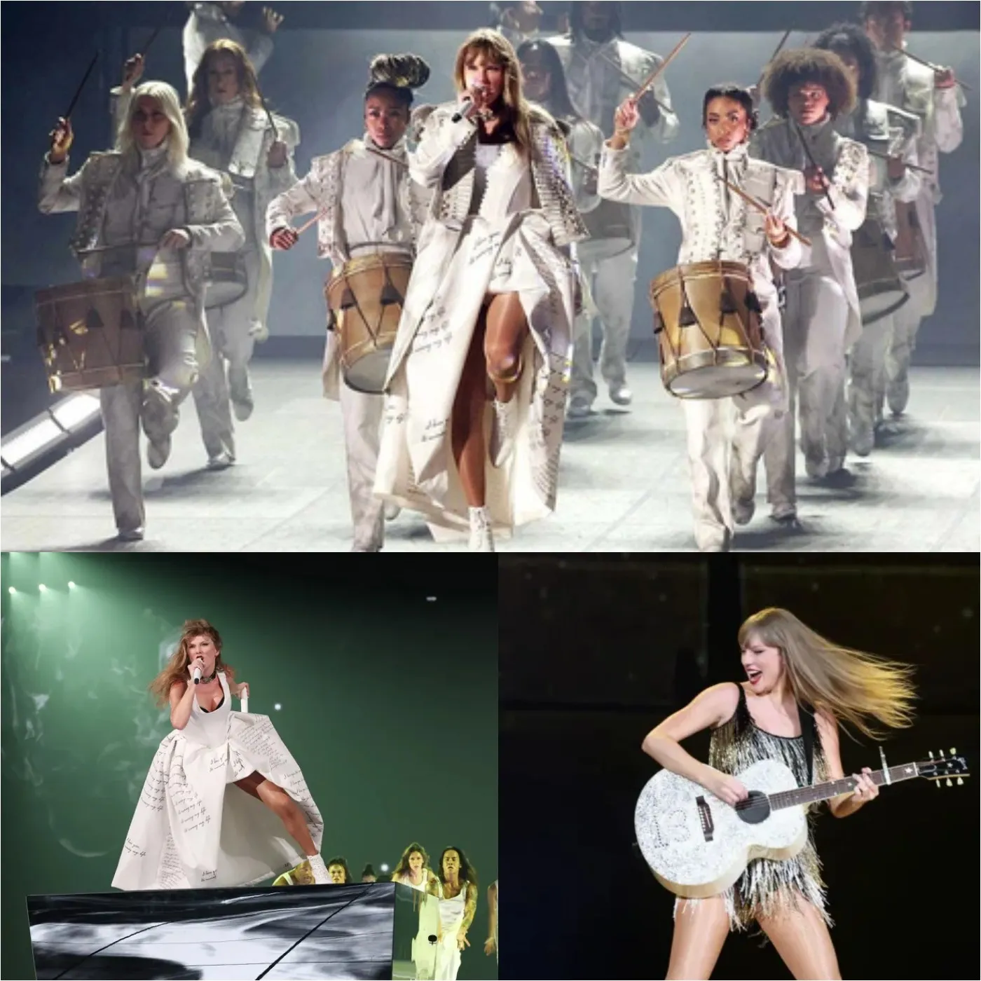 When Taylor Swift's father criticizes her voice during her Eras Tour, she surprises her fans.