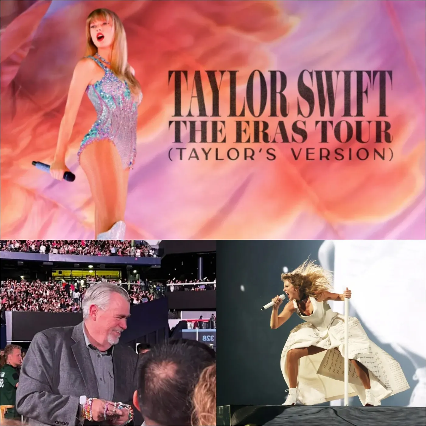 When Taylor Swift's father criticizes her voice during her Eras Tour, she surprises her fans.