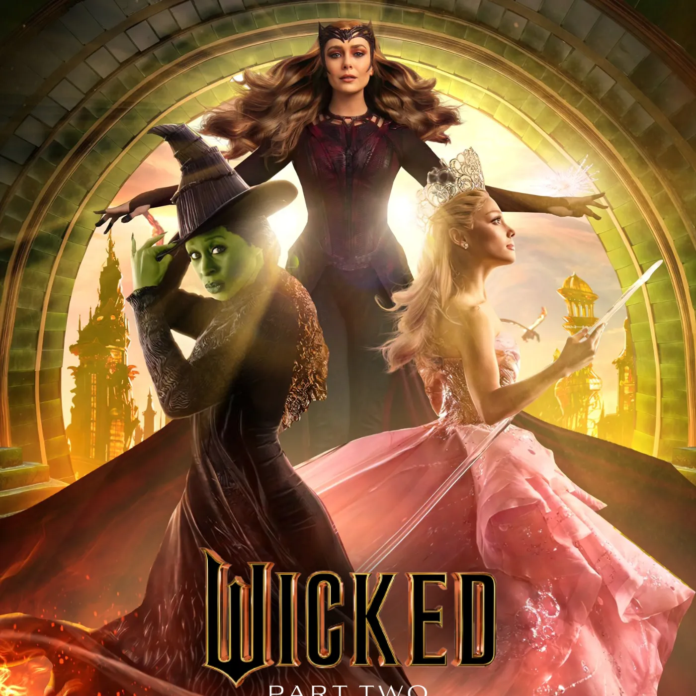 Wicked Part 2 Teases a Brand-New Witch Not Seen in the Broadway Classic