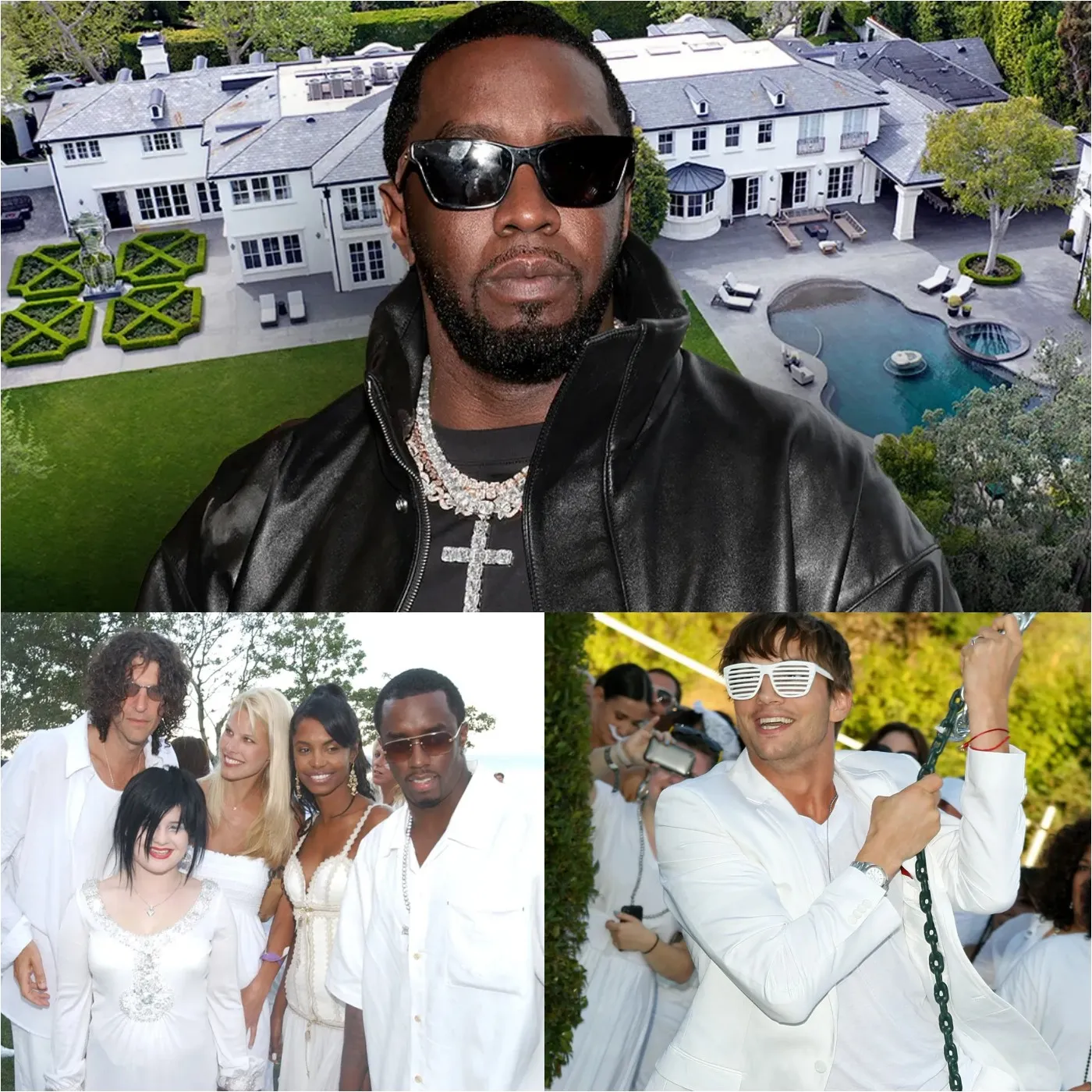 Diddy’s Holmby Hills Mansion Officially Sealed by Police in Investigation of Wild White Party Scandals