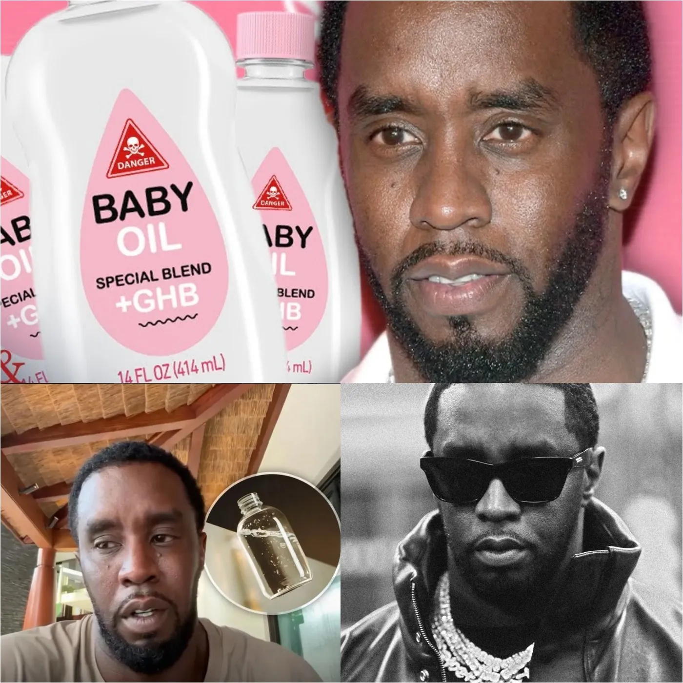 In the Holmby Hills mansion of Diddy, 1,000 bottles of baby oil were discovered hidden away.