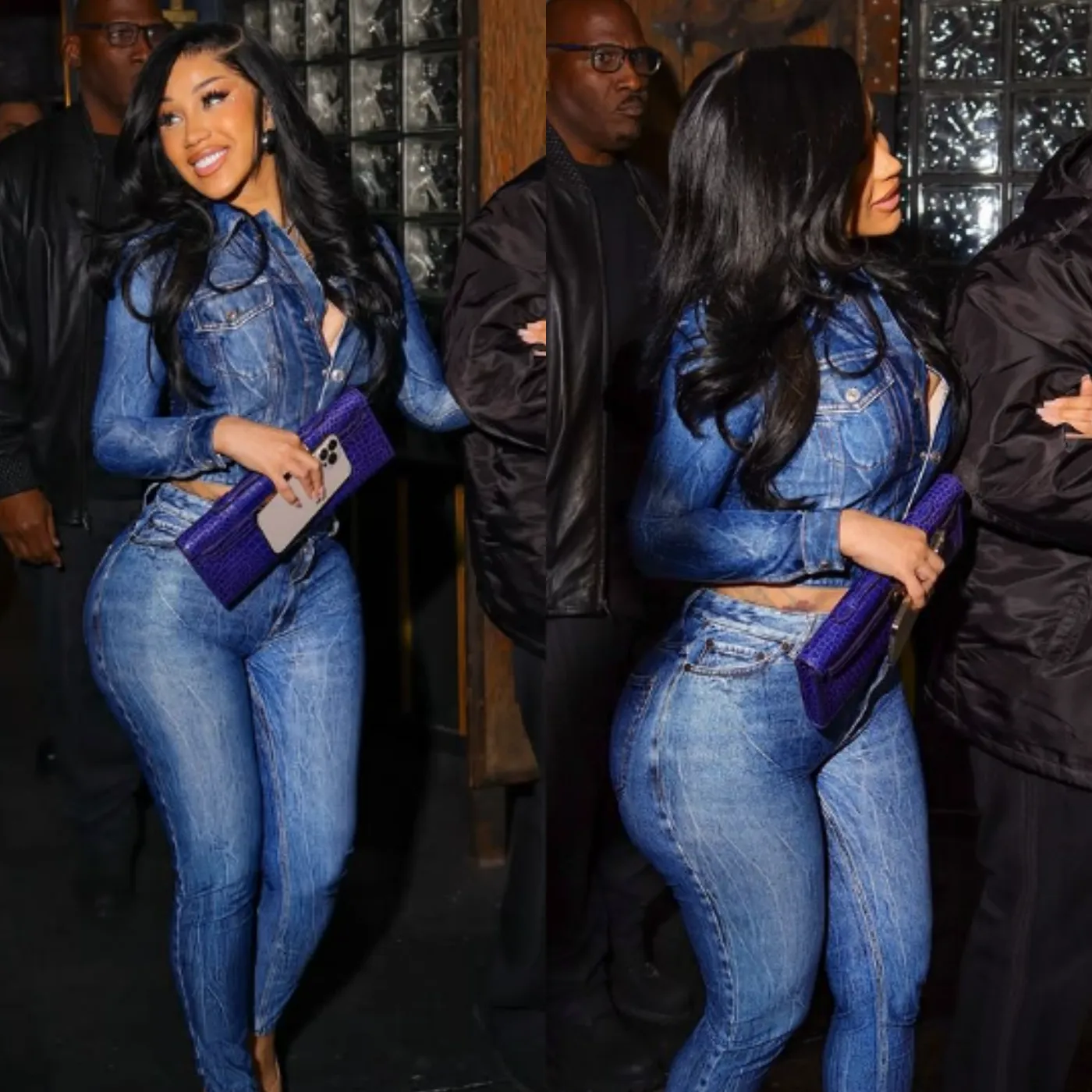Cardi B "burns" with her brief attire and healthy, beautiful curves.