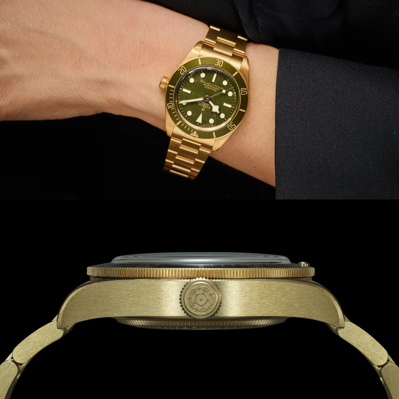 TUDOR Men Stainless Steel Strap Wristwatches - A Timeless Blend of Elegance and Precision