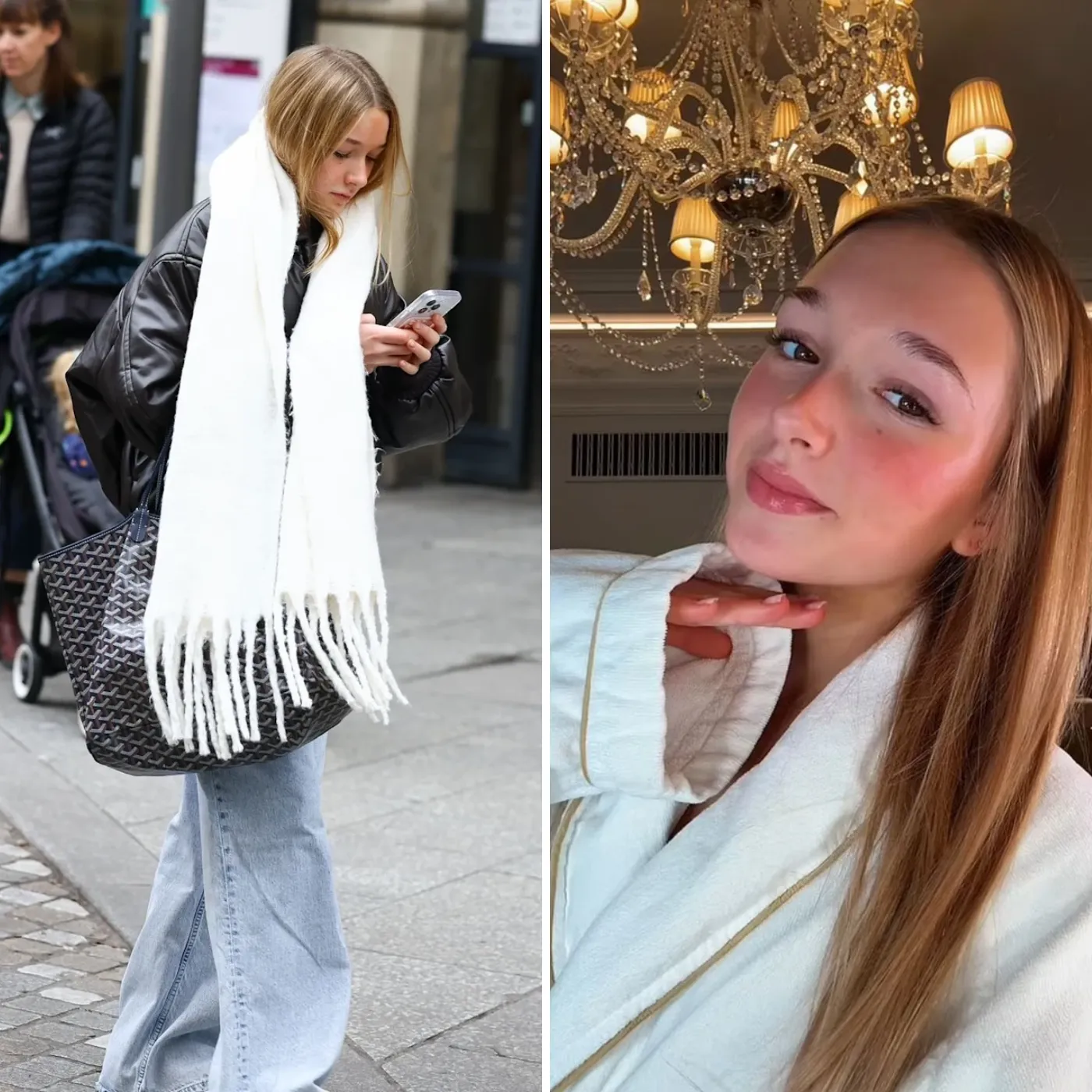 Harper Beckham is only 13 years old but already a spendthrift