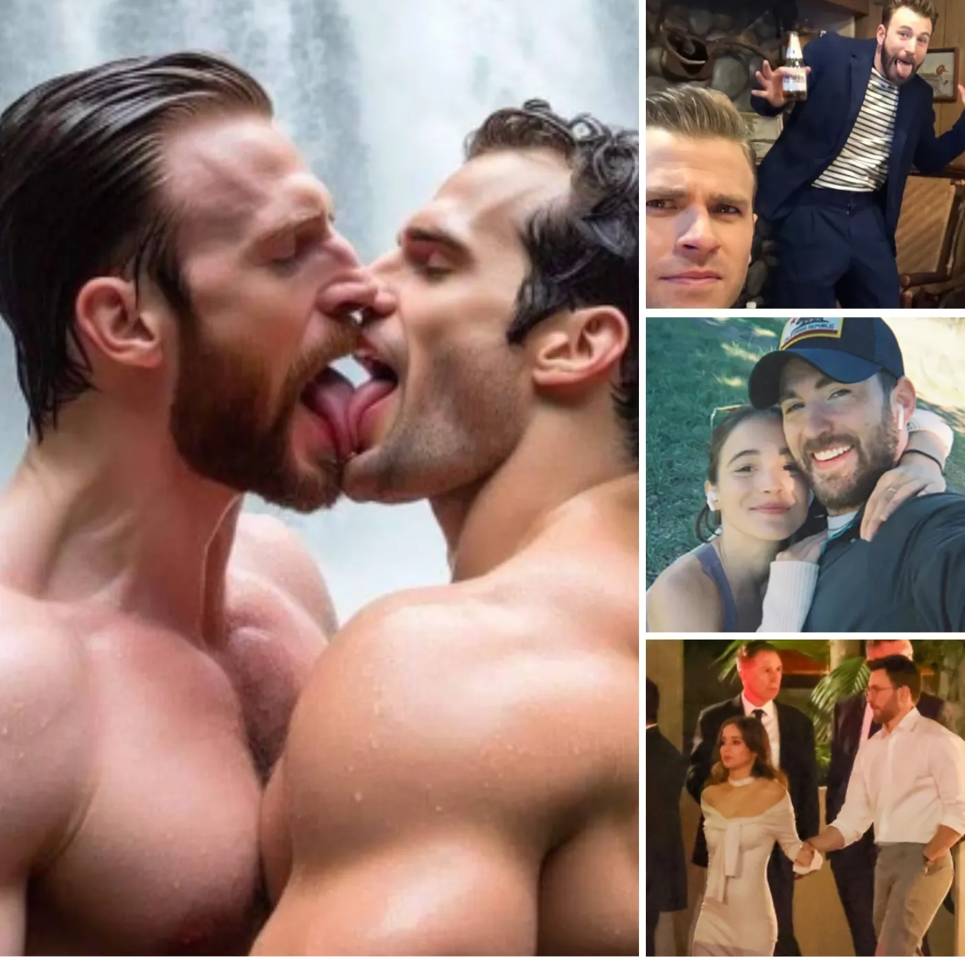 Chris Evans Shocks Fans: Breaks Up with Girlfriend to Be With a Man?