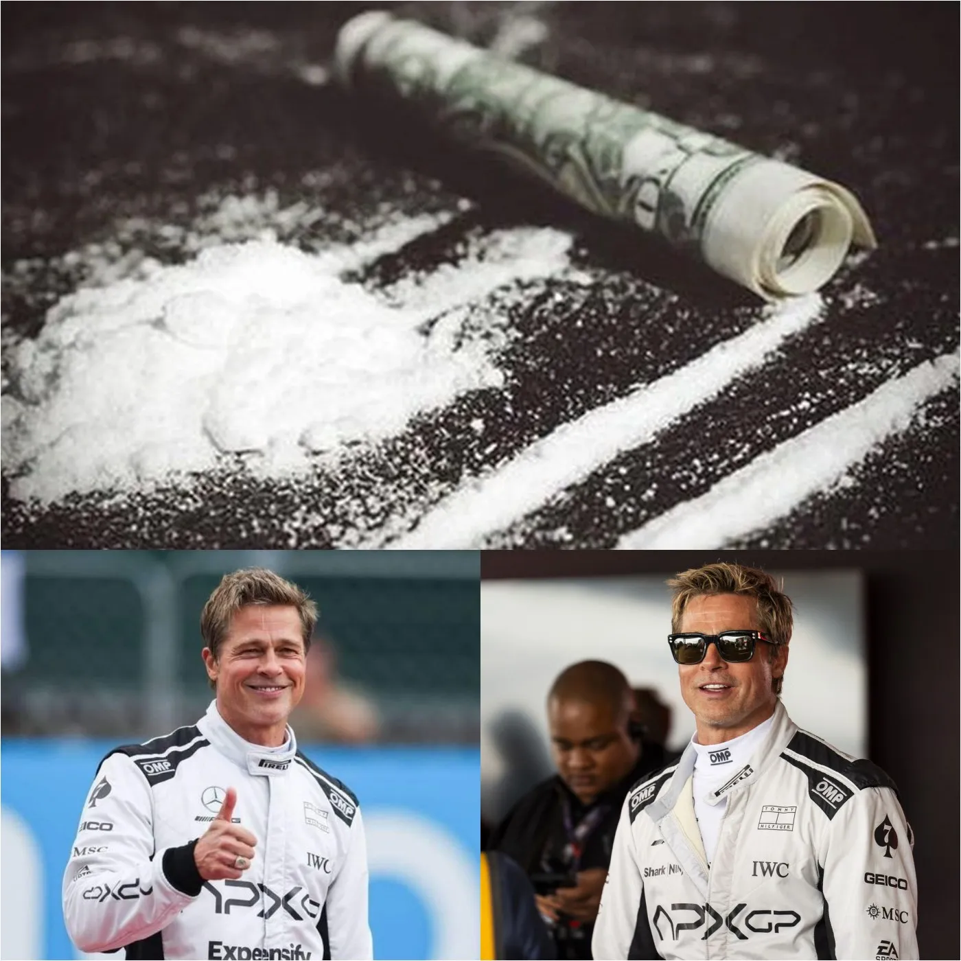 Brad Pitt Admits Using Banned Substances for Inspiration During F1 Film Shoot