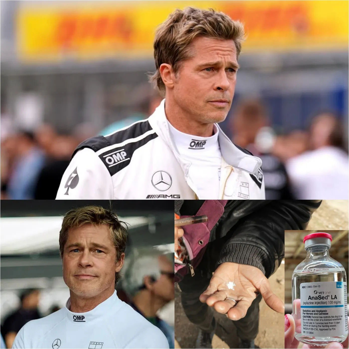 Brad Pitt Admits Using Banned Substances for Inspiration During F1 Film Shoot