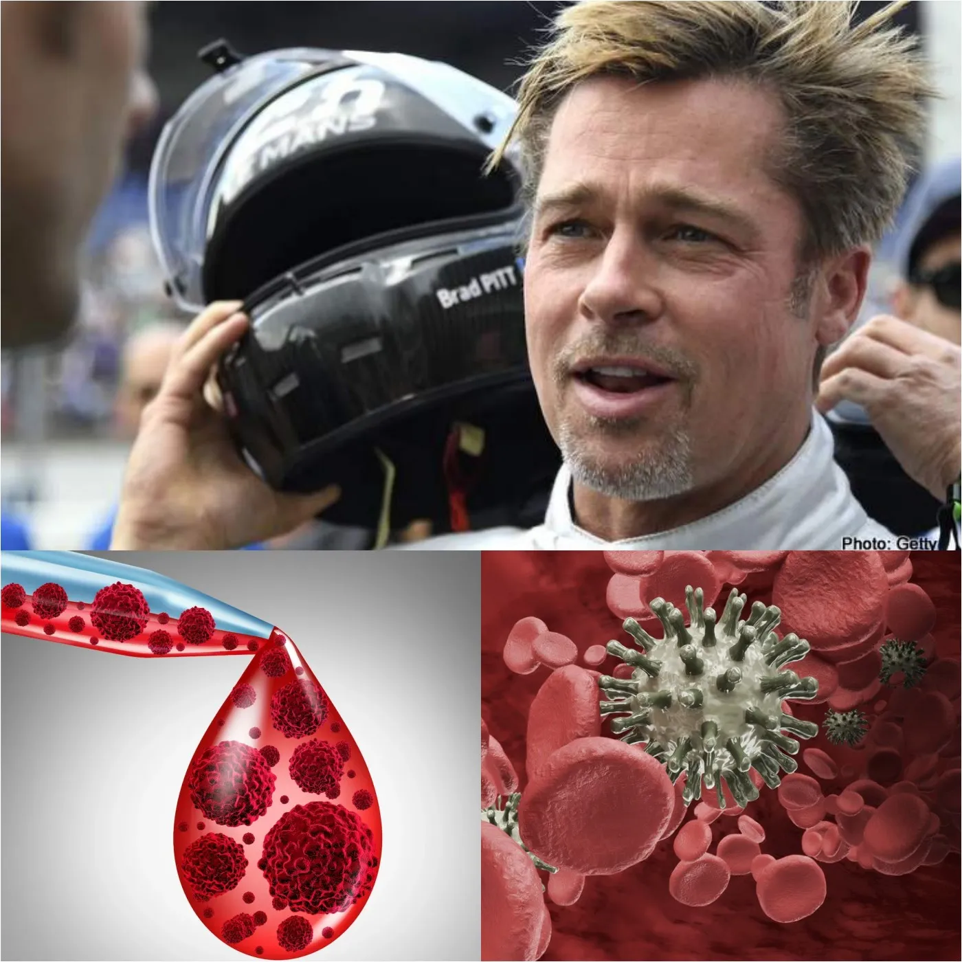 Brad Pitt Admits to Blood Cancer Diagnosis, Reveals Only Two Years to Live